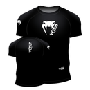 RASHGUARD VENUM BASIC BLACK M/C