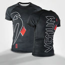 RASHGUARD MANGA CURTA VENUM BLACK BELT DARK