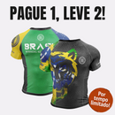Kit Rashguard No Gi Brasil [PAGUE 1 LEVE 2]