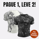 Kit Rashguard No Gi Camuflado e Dragão Oriental [PAGUE 1 LEVE 2]