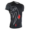 RASHGUARD MANGA CURTA VENUM BLACK BELT DARK