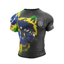 Kit Rashguard No Gi Brasil [PAGUE 1 LEVE 2]